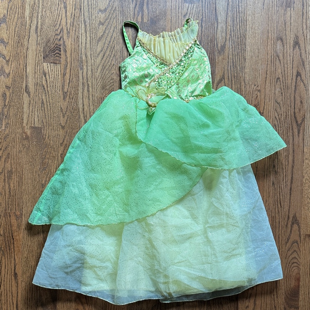 Tiana Disney dress Bibbidi Bobbidi Boutique size 7/8